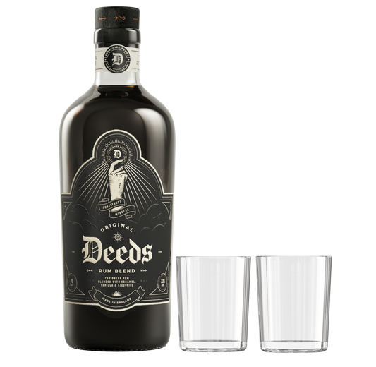 Deeds & 2 Glasses Bundle