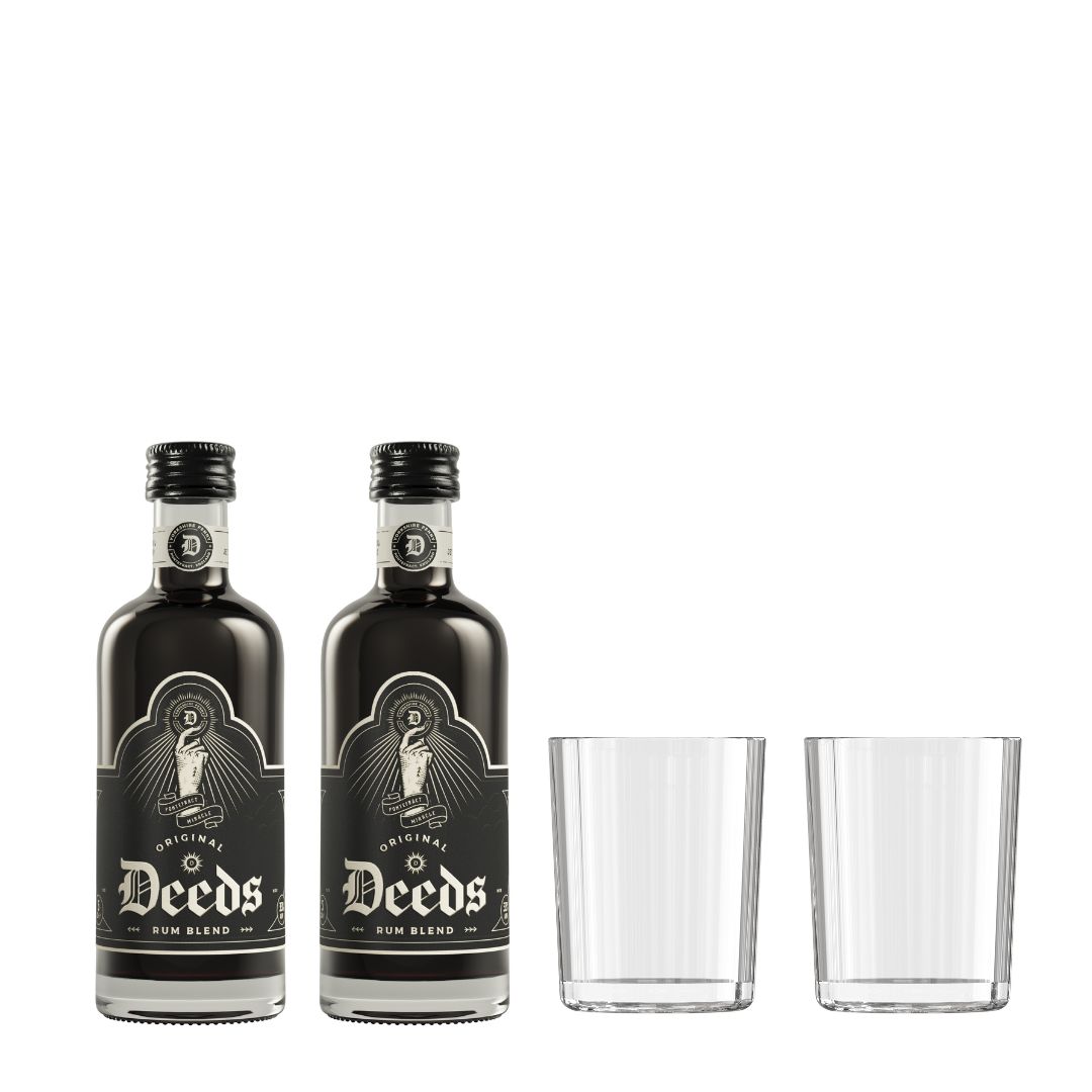 Mini miracle Taster Pack - 2 x 5cl + 2 shot glasses