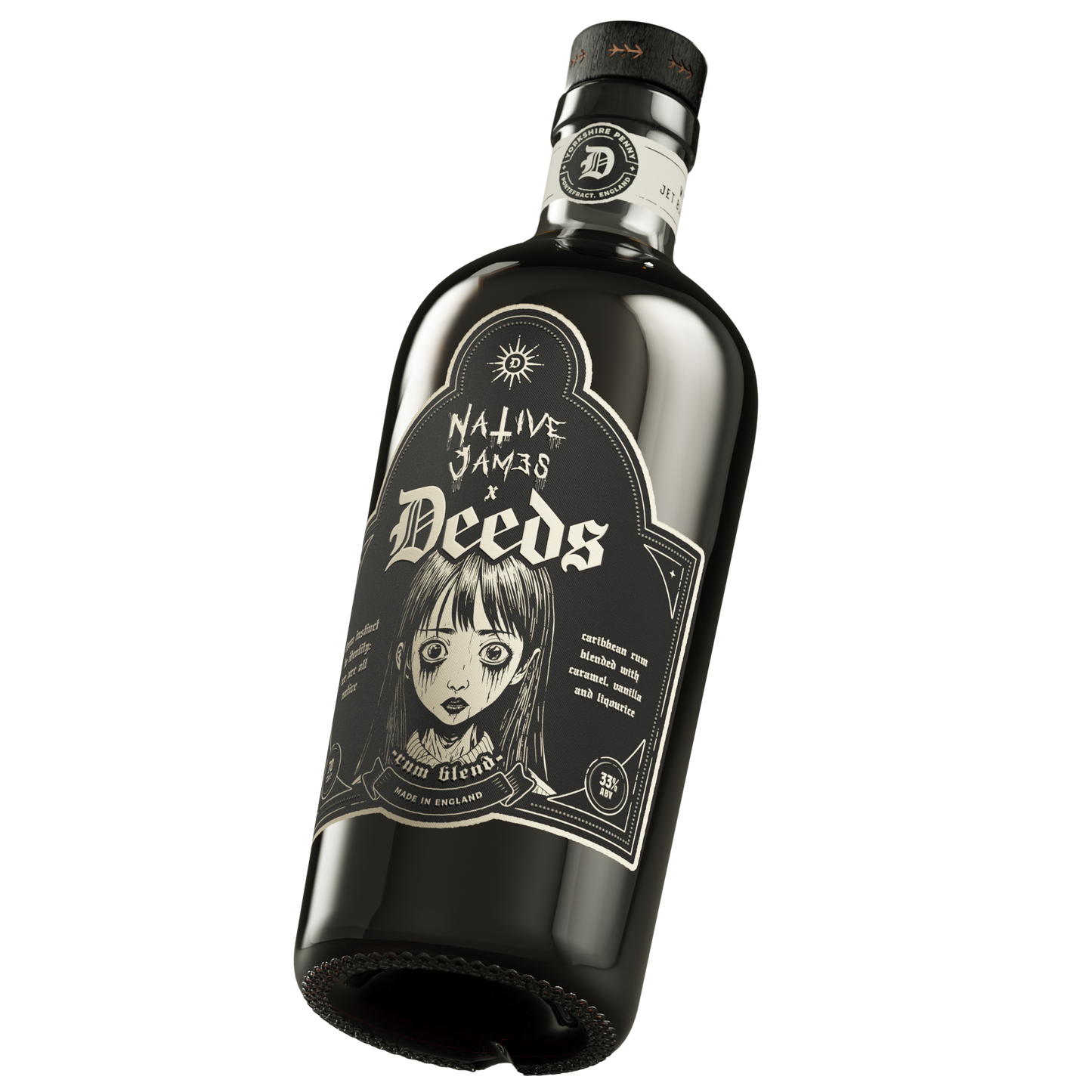 Deeds Rum x Native James – Limited Edition 70cl, 33% ABV